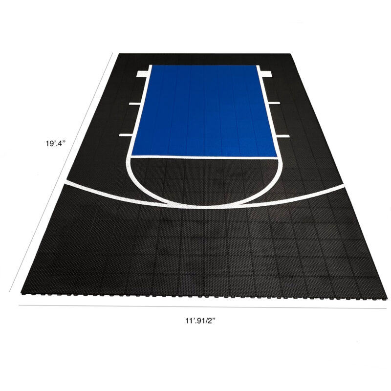 Petit terrain de basketball en kit à prix réduit 12x19