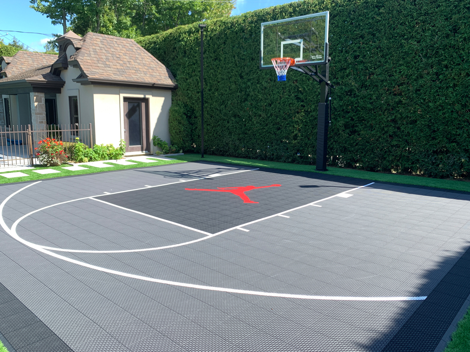 Outdoor Basketball Court Kits - DIY Sports Tiles