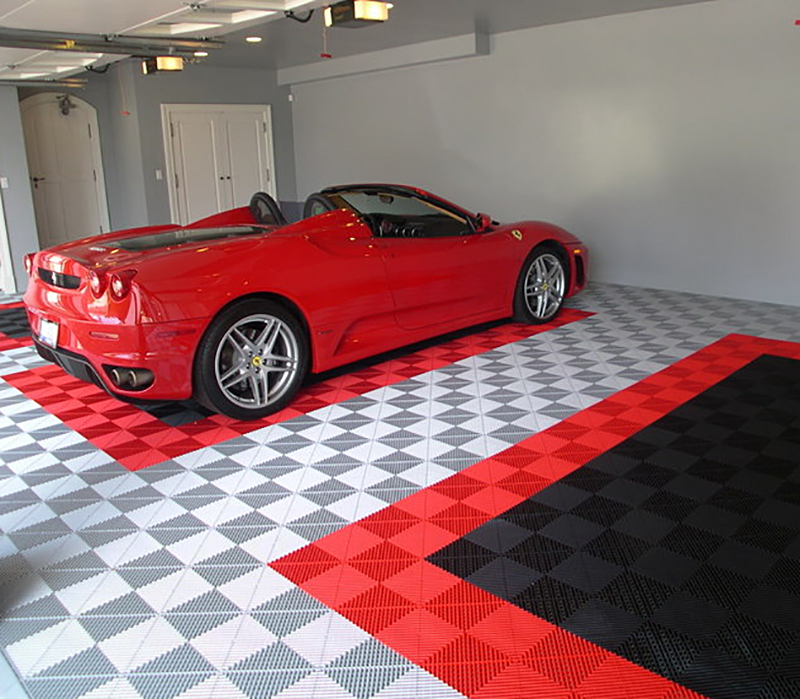 Cartrax Garage Flooring Tiles Syn X, Best Garage Floor Tiles Canada