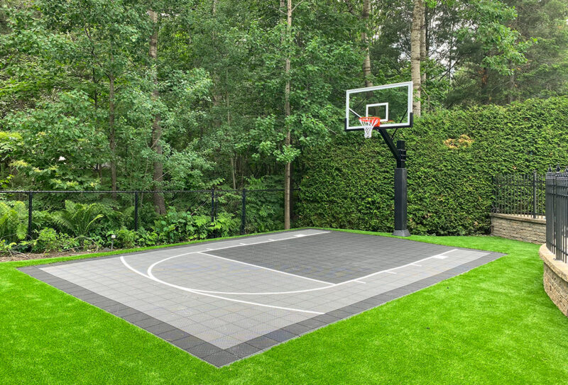 Outdoor basketball court kits. Buy tile flooring online, shipped in Canada