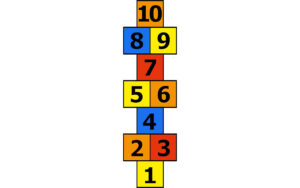 Hopscotch Blocks