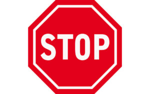 Stop sign